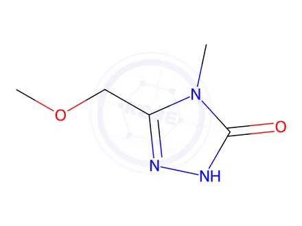 Chemical structure of 5-(Methoxymethyl)-4-methyl-2,4-dihydro-3H-1,2,4-triazol-3-one