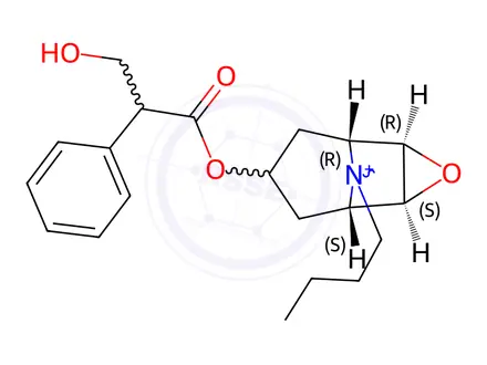 Chemical structure of Hyoscine Butylbromide Impurity 16