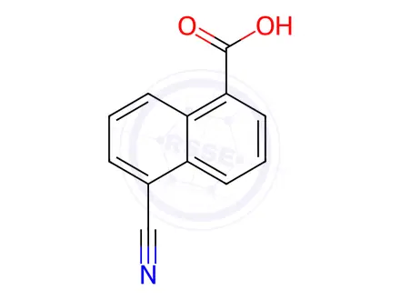 Chemical structure of Naphthoic Acid Impurity 29