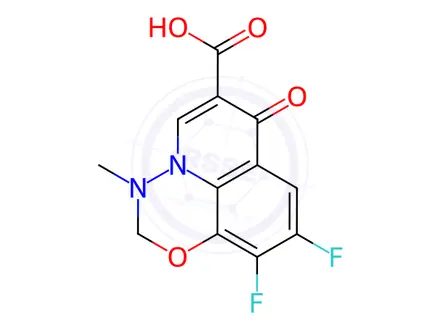Chemical structure of Marbofloxacin EP Impurity B