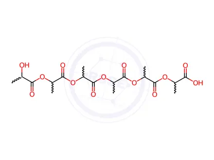 Chemical structure of Lactic Acid Impurity 144