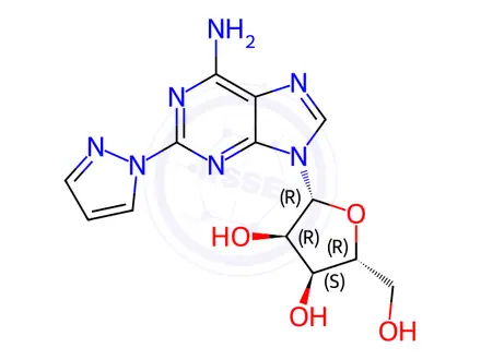 Chemical structure of Regadenoson Impurity 12