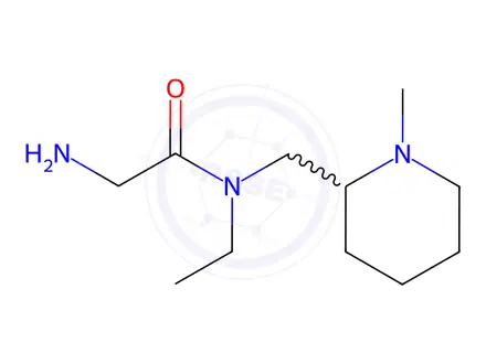 Chemical structure of 2-Amino-N-ethyl-N-((1-methylpiperidin-2-yl)methyl)acetamide