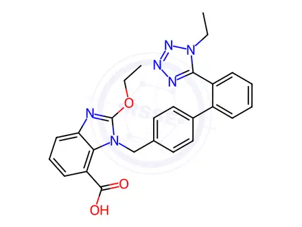 Chemical structure of Candesartan Impurity 29