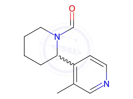 Chemical structure of 2-(3-Methylpyridin-4-yl)piperidine-1-carbaldehyde
