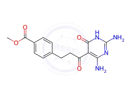 Chemical structure of Pemetrexed Disodium Impurity 111