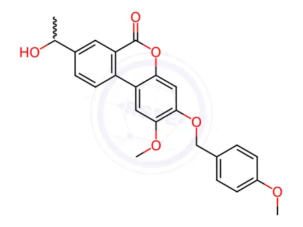 Chemical structure of Palomid 529