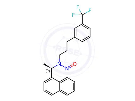Chemical structure of N-Nitroso Cinacalcet