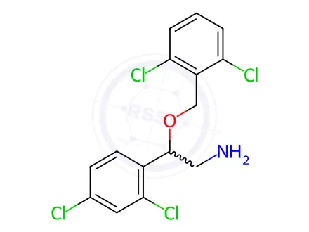 Chemical structure of Isoconazole Impurity 3(Isoconazole EP Impurity C)(Isoconazole Nitrate EP Impurity B)
