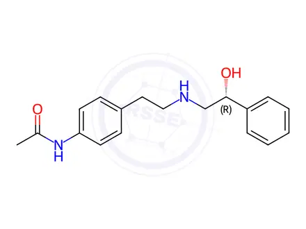 Chemical structure of Mirabegron Impurity 73