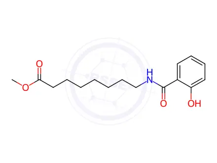 Chemical structure of Caprylic Acid Impurity 91