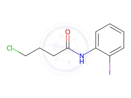 Chemical structure of 4-Chloro-N-(2-iodophenyl)butanamide