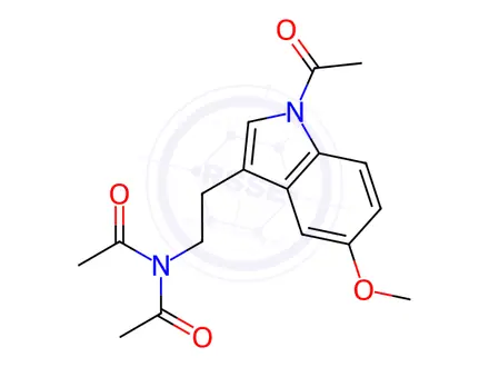Chemical structure of Melatonin Impurity 63