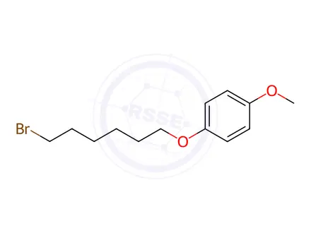 Chemical structure of 1-((6-Bromohexyl)oxy)-4-methoxybenzene