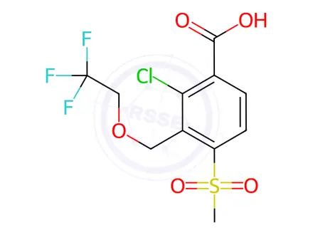 Chemical structure of Tembotrione Impurity 1