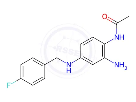 Chemical structure of Retigabine Impurity 4