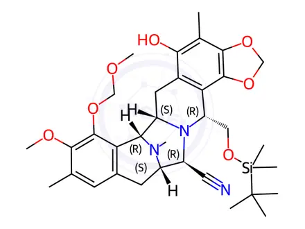 Chemical structure of Trabectedin Impurity 3