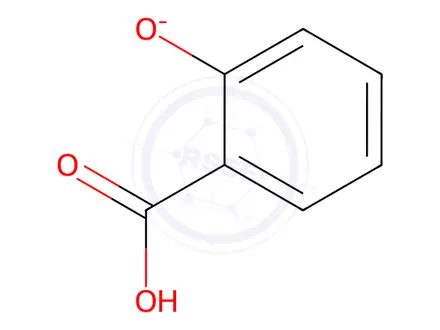 Chemical structure of Lithium 2-carboxyphenolate hydrate