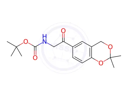 Chemical structure of Vilanterol Trifenatate Impurity 37