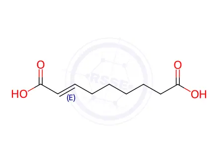 Chemical structure of Azelaic Acid Impurity 10