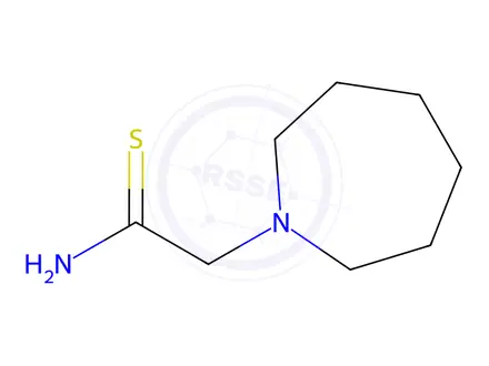 Chemical structure of 2-(azepan-1-yl)ethanethioamide