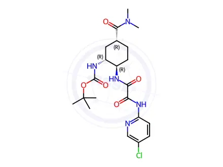 Chemical structure of Edoxaban Impurity 81