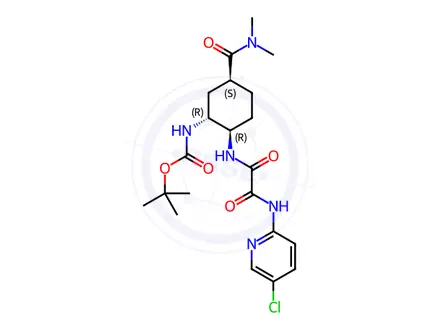 Chemical structure of Edoxaban Impurity 77