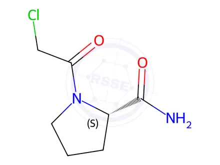 Chemical structure of Vildagliptin Impurity 29