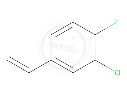 Chemical structure of 2-Chloro-1-fluoro-4-vinylbenzene