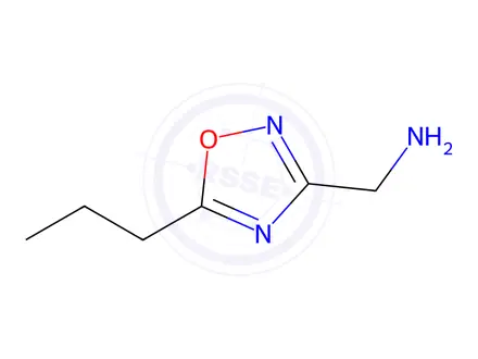 Chemical structure of (5-Propyl-1,2,4-oxadiazol-3-yl)methanamine