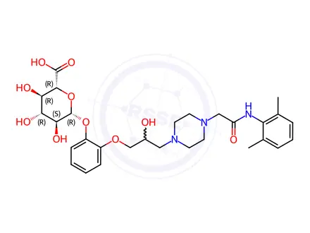 Chemical structure of Ranolazine Impurity 23