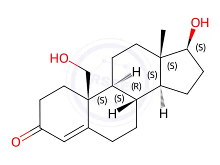 Chemical structure of Testosterone Impurity 34