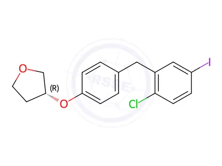 Chemical structure of Empagliflozin Impurity 8
