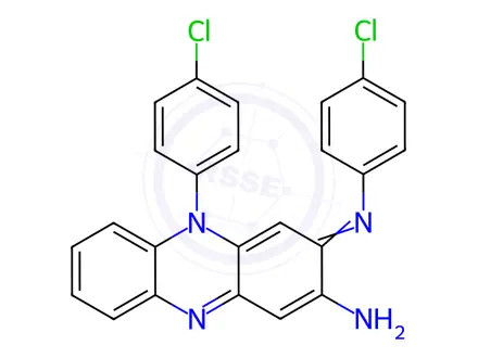 Chemical structure of Clofazimine Impurity 13 (Mixture of E/Z-isomers)