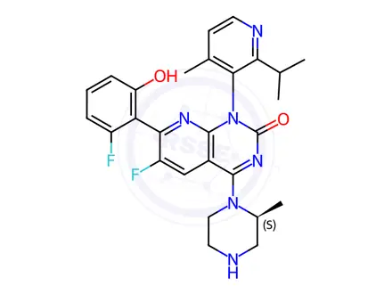 Chemical structure of Sotorasib Impurity 5