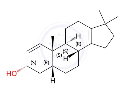 Chemical structure of Testosterone Impurity 112