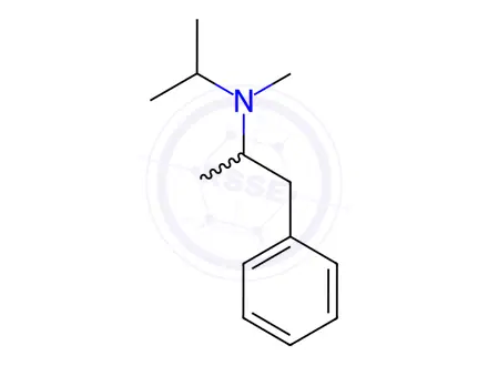 Chemical structure of N-Isopropyl-N-methyl-1-phenylpropan-2-amine