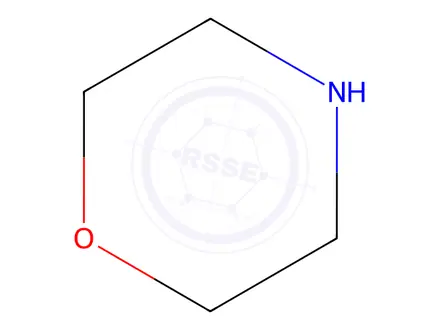 Chemical structure of Morpholine