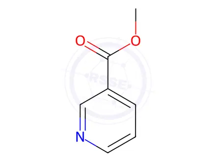 Chemical structure of Methyl nicotinate