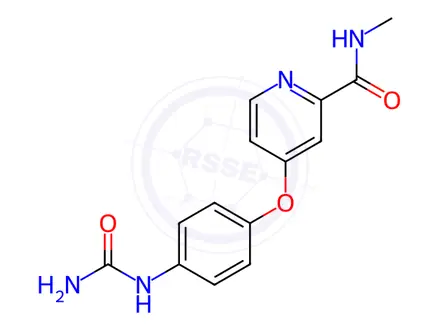 Chemical structure of Sorafenib impurity O