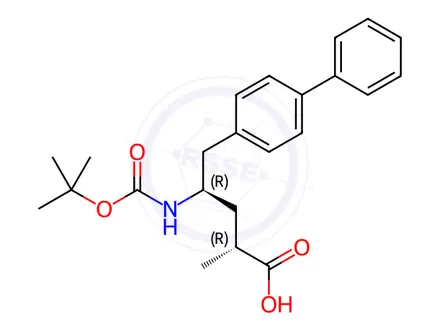Chemical structure of LCZ696(valsartan + sacubitril) impurity 20