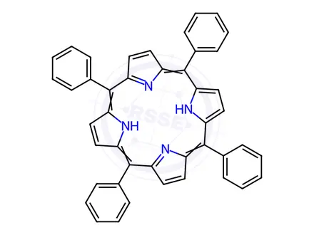 Chemical structure of Porphine Impurity 55