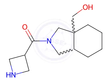 Chemical structure of Azetidin-3-yl(3a-(hydroxymethyl)octahydro-2H-isoindol-2-yl)methanone