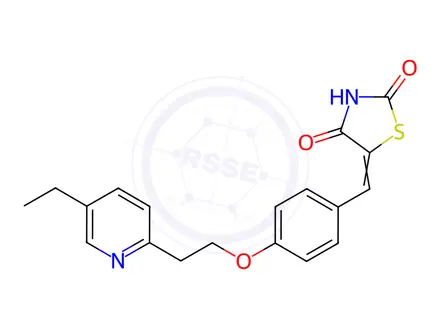 Chemical structure of Pioglitazone Hydrochloride Impurity