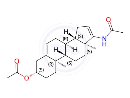 Chemical structure of Abiraterone Acetate Impurity 105