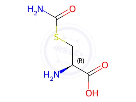 Chemical structure of H-Cys(Carbamoyl)-OH