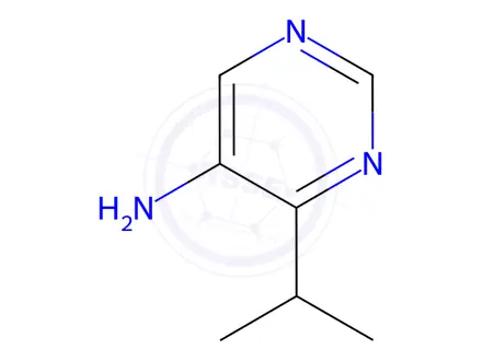 Chemical structure of 4-isopropylpyrimidin-5-amine