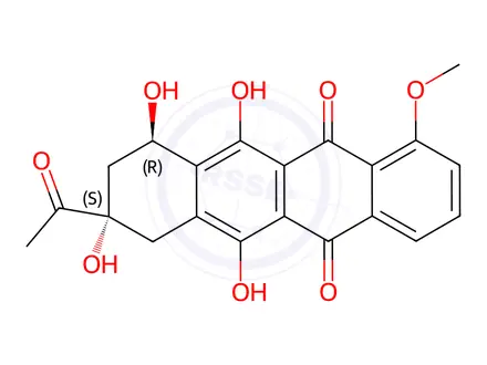 Chemical structure of Doxorubicin Hydrochloride Impurity 18