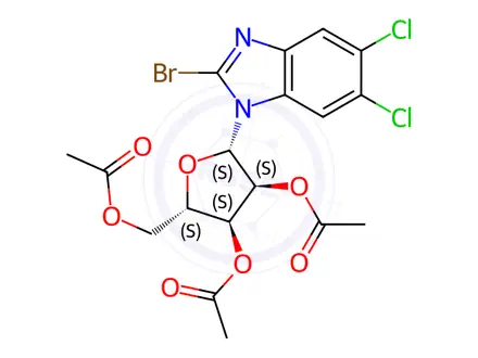 Chemical structure of Maribavir Impurity 4