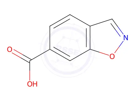 Chemical structure of 1,2-Benzisoxazole-6-carboxylic acid